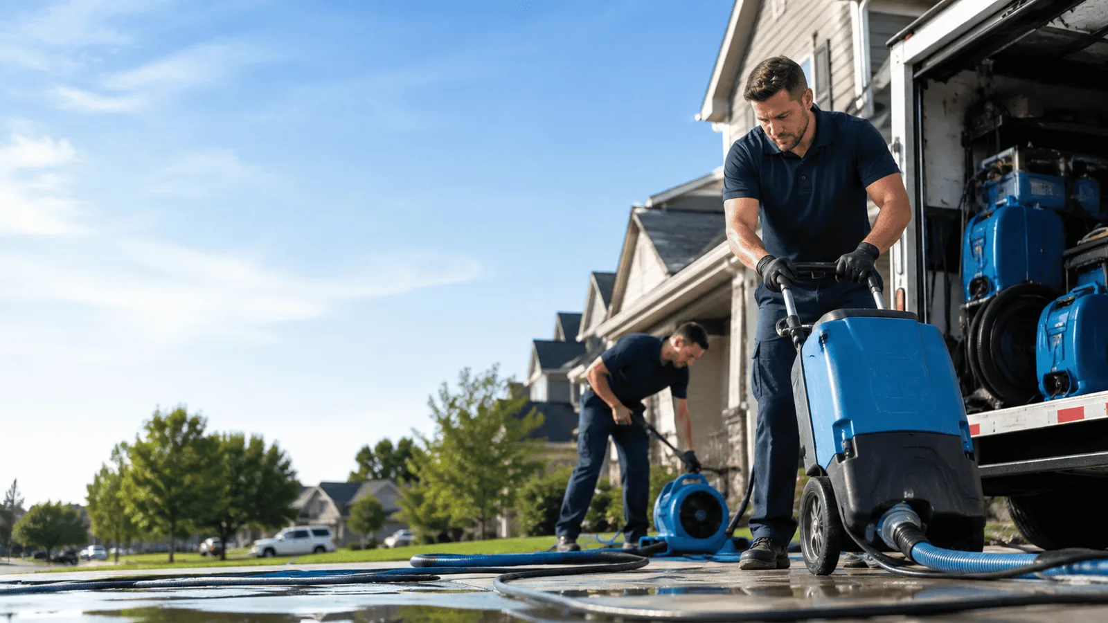 Dehumidification being performed in Manchester Township, NJ